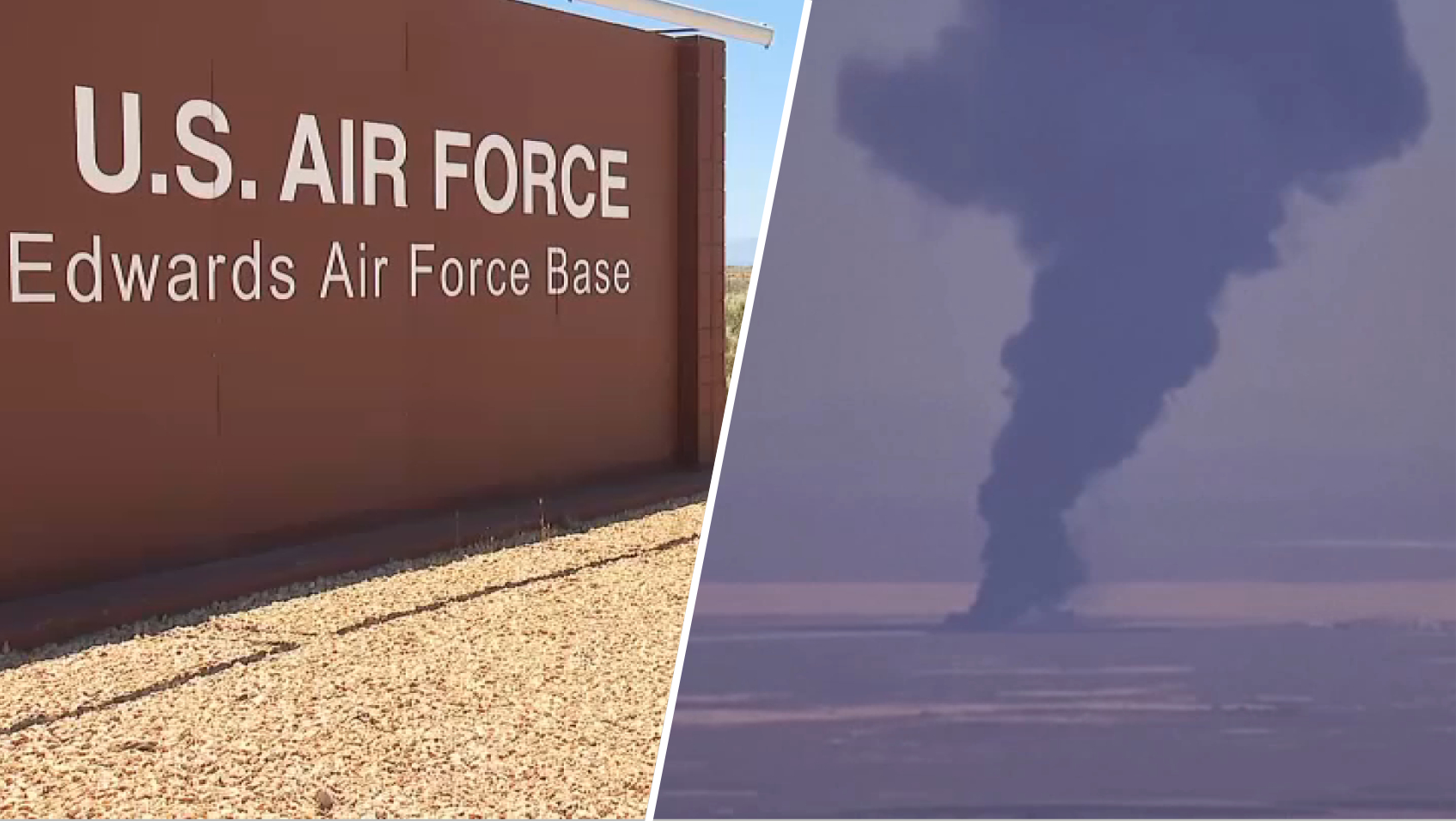 B-52 Crash Edwards Air Force Base