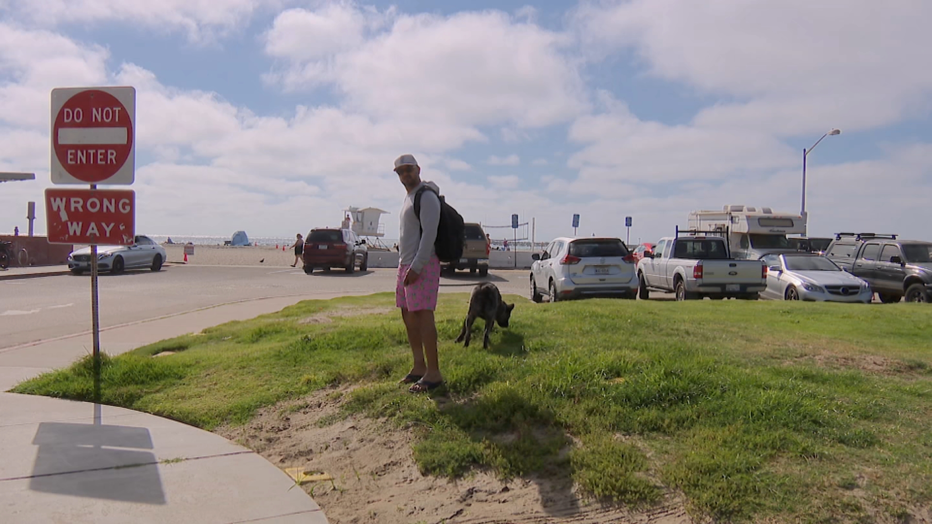Beach Parking Gates