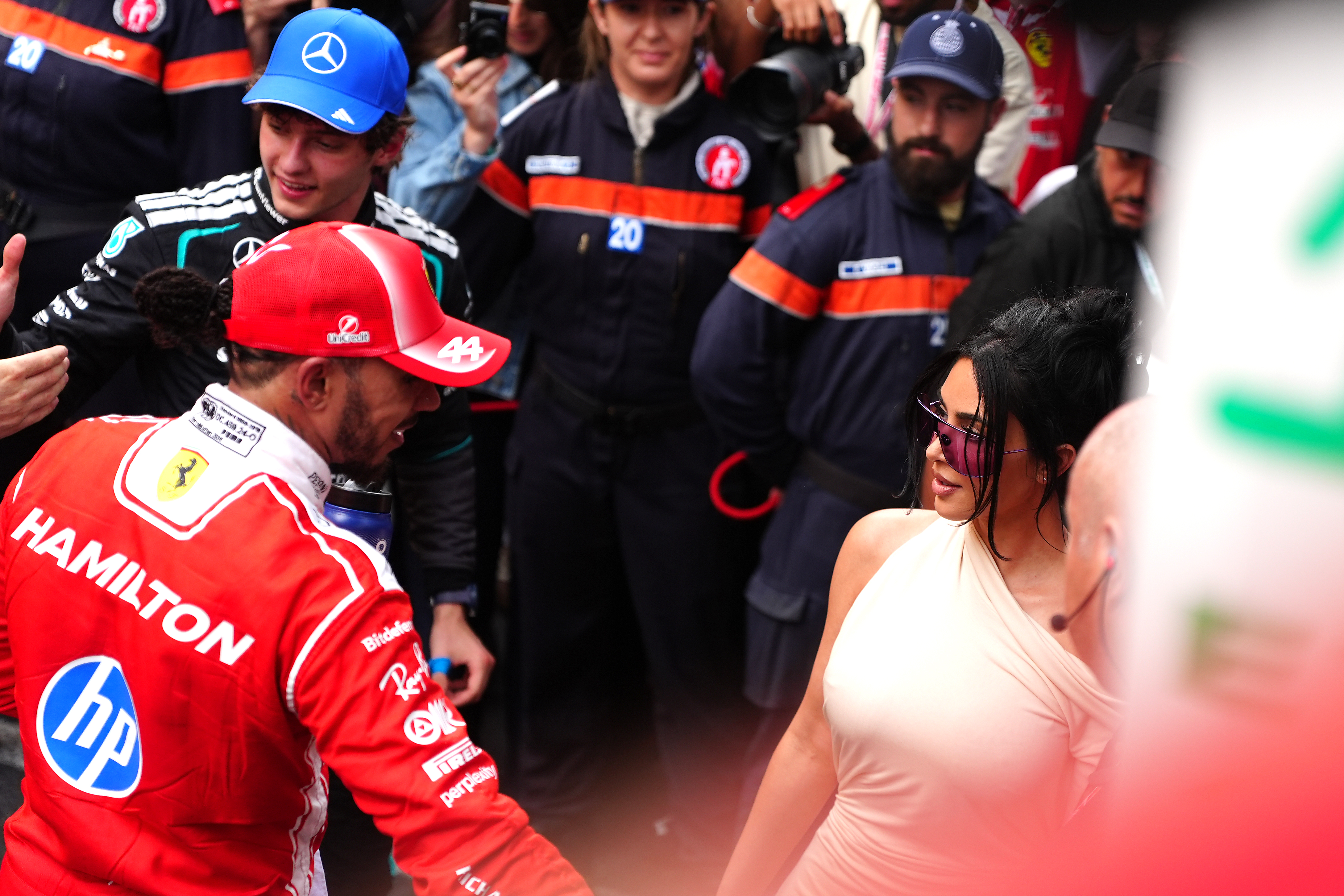 Lewis Hamilton Kim Kardashian